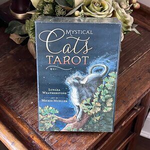 Tarot Cards - MYSTICAL CATS TAROT by Lunaea Weatherstone & Art by Mickie Mueller